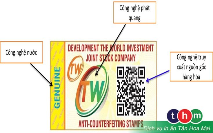 Dịch vụ in tem chống giả Bộ Công an đáp ứng mọi yêu cầu khách hàng